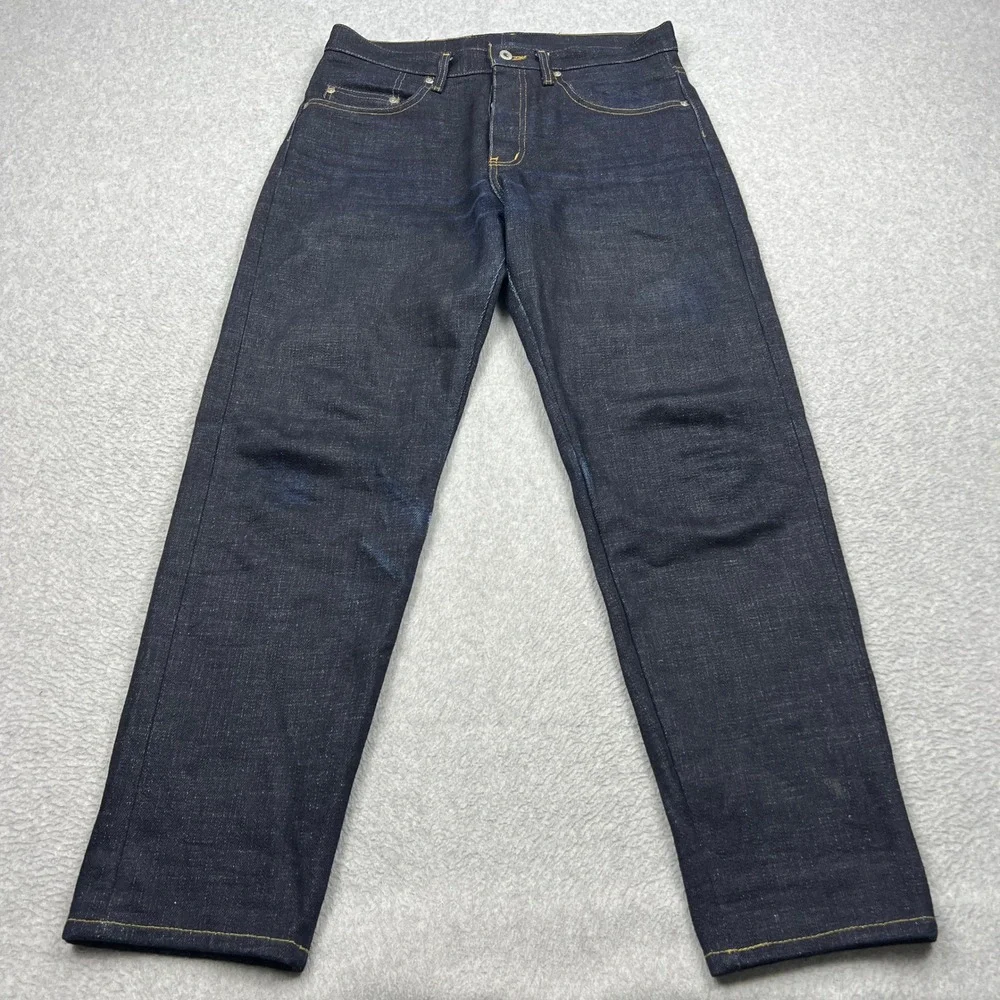 Naked & Famous Jeans Mens 33 Elephant 11 Grandrelle Easy Guy Japan Selvedge Raw